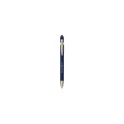 Variante bleu marine - Stylo bille personnalisable en aluminium recyclé avec logo - Luca Copper Stylus