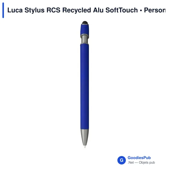 Stylo bille personnalisable Luca Stylus RCS avec logo - Image 12