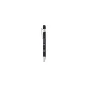 Variante noir - Stylo à bille personnalisable Luca Touch avec logo