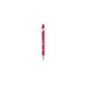 Variante rouge - Stylo à bille personnalisable Luca Touch avec logo
