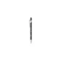 Variante gris - Stylo à bille personnalisable Luca Touch avec logo