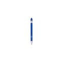 Variante bleu - Stylo à bille personnalisable Luca Touch avec logo