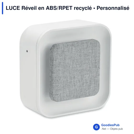 LUCE Réveil en ABS recyclé/PET - Image 2