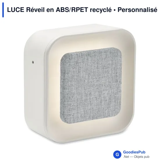 LUCE Réveil en ABS recyclé/PET - Image 3