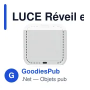 LUCE Réveil en ABS recyclé/PET - Miniature 7