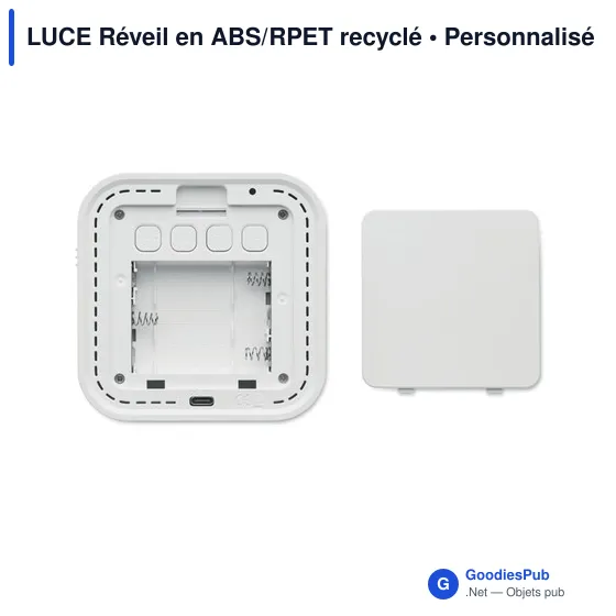 LUCE Réveil en ABS recyclé/PET - Image 8
