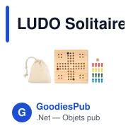 LUDO Solitaire en bois - Miniature 3