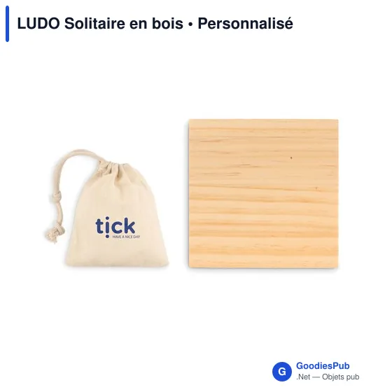 LUDO Solitaire en bois - Image 4