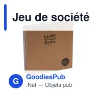 Jeu de société Ludo personnalisable avec logo - Bois FSC - Miniature 4