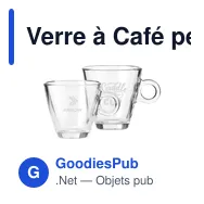 Verre à Café personnalisable 230 ml avec logo - Lugano - Miniature 3