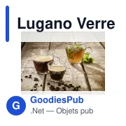 Verre à Thé personnalisable Lugano avec logo - 320 ml - Miniature 5