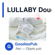 LULLABY Doudou pour bébé - Miniature 4