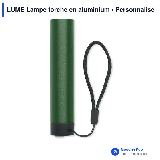 Lampe torche personnalisable en aluminium avec logo - LUME - Image 2