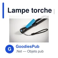 Lampe torche personnalisable en aluminium avec logo - LUME - Miniature 12