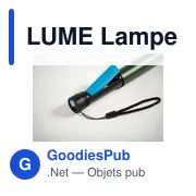 Lampe torche personnalisable en aluminium avec logo - LUME - Miniature 4