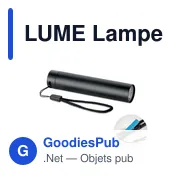 Lampe torche personnalisable en aluminium avec logo - LUME - Miniature 8