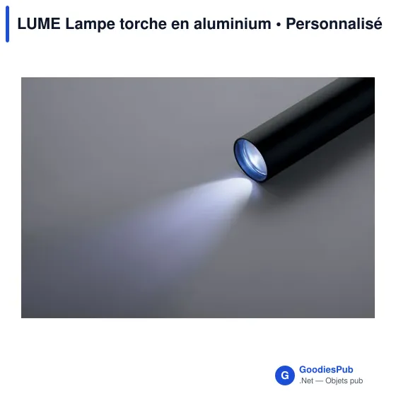 Lampe torche personnalisable en aluminium avec logo - LUME - Image 10