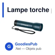Lampe torche personnalisable LUMEZO avec logo - Miniature 11