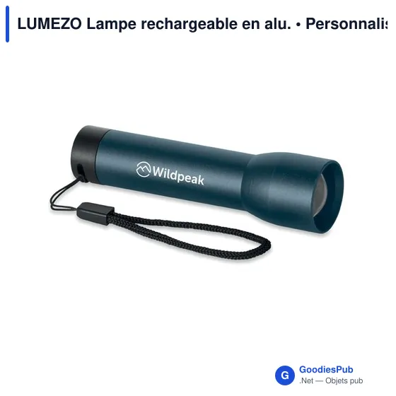 Lampe torche personnalisable LUMEZO avec logo - Image 11