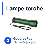 Lampe torche personnalisable LUMEZO avec logo - Miniature 5