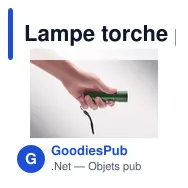 Lampe torche personnalisable LUMEZO avec logo - Miniature 6
