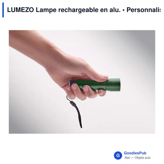 Lampe torche personnalisable LUMEZO avec logo - Image 6