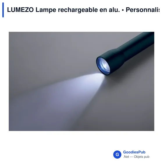 Lampe torche personnalisable LUMEZO avec logo - Image 10