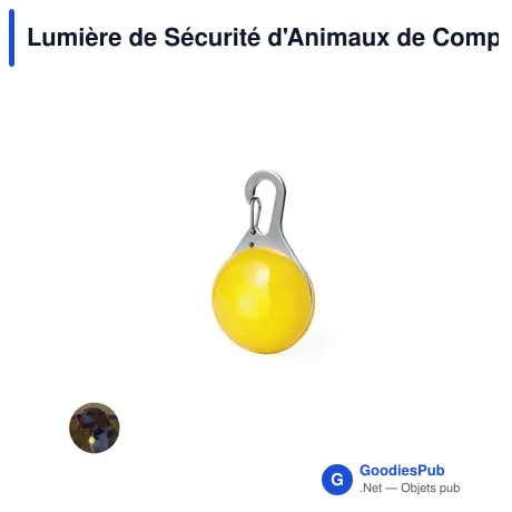 Lumière de Sécurité d'Animaux de Compagnie Kirix