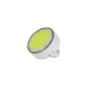 Variante Blanc - Lumière multifonction personnalisable rechargeable avec logo - R-ABS recyclé