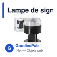 Lampe de signalisation personnalisable V16 avec logo - Busby - Miniature 10