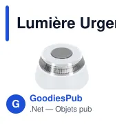 Lampe de signalisation personnalisable avec logo - Lumière Urgence V16 Kershaw - Miniature 1