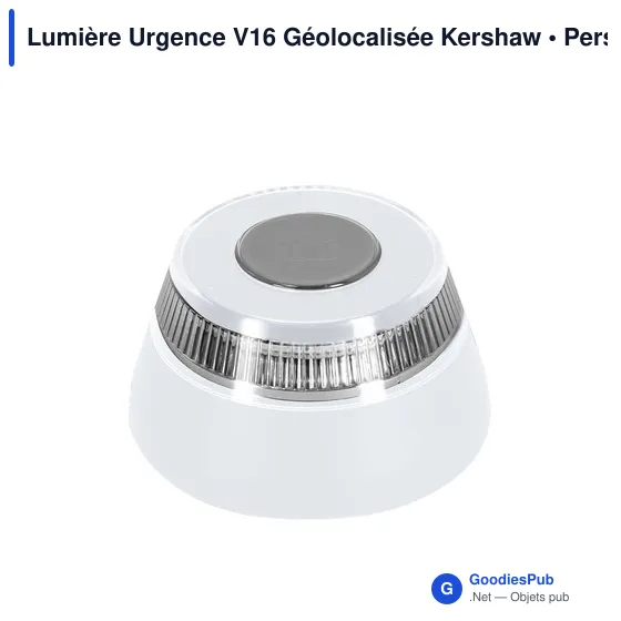 Lampe de signalisation personnalisable avec logo - Lumière Urgence V16 Kershaw - Image 1