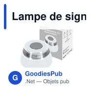 Lampe de signalisation personnalisable avec logo - Lumière Urgence V16 Kershaw - Miniature 11