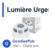 Lampe de signalisation personnalisable avec logo - Lumière Urgence V16 Kershaw - Miniature 4