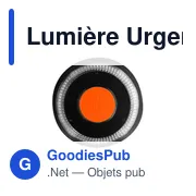 Lampe de signalisation personnalisable avec logo - Lumière Urgence V16 Kershaw - Miniature 6