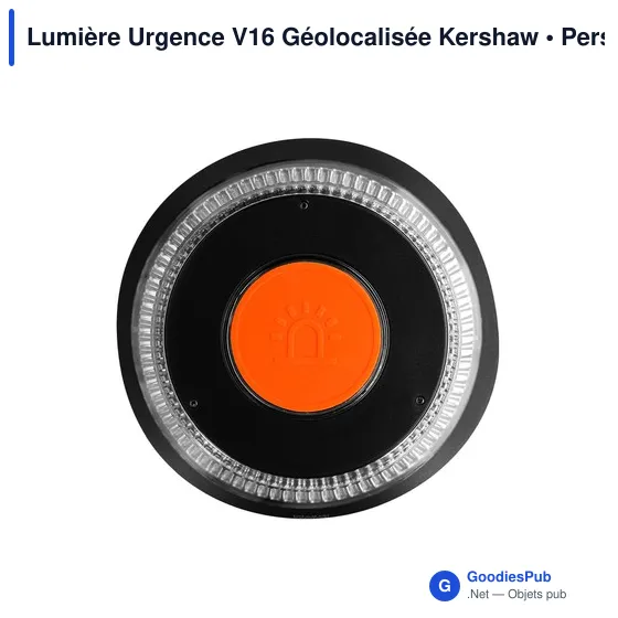 Lampe de signalisation personnalisable avec logo - Lumière Urgence V16 Kershaw - Image 6