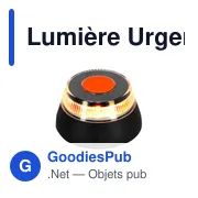 Lampe de signalisation personnalisable avec logo - Lumière Urgence V16 Kershaw - Miniature 7
