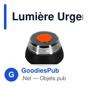 Lampe de signalisation personnalisable avec logo - Lumière Urgence V16 Kershaw - Miniature 8