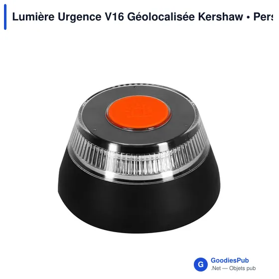 Lampe de signalisation personnalisable avec logo - Lumière Urgence V16 Kershaw - Image 8