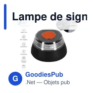 Lampe de signalisation personnalisable avec logo - Lumière Urgence V16 Kershaw - Miniature 9