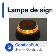 Lampe de signalisation personnalisable avec logo - Lumière Urgence V16 Kershaw - Miniature 10