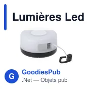 Lumières Led Lukkas - Miniature 3