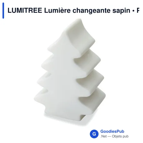 LUMITREE Lumière changeante sapin