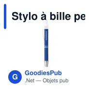 Stylo à bille personnalisable Luna Soft Touch avec logo - Miniature 1