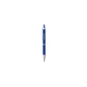 Variante bleu - Stylo à bille personnalisable Luna Soft Touch avec logo