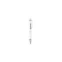 Variante blanc - Stylo à bille personnalisable Luna Soft Touch avec logo