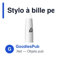 Stylo à bille personnalisable en ABS recyclé avec logo - Lunar GRS - Miniature 11