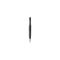Variante noir - Stylo à bille personnalisable en ABS recyclé avec logo - Lunar GRS