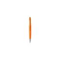 Variante orange - Stylo à bille personnalisable en ABS recyclé avec logo - Lunar GRS