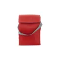 Variante rouge - Sac à lunch isotherme personnalisable avec logo - modèle Sarah